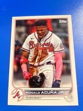 Ronald Acuna Jr. 2022 Topps card