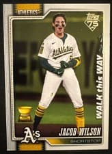 2026 Topps Walk This Way Jacob Wilson #240 card