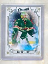 Jesper Wallstedt 2024-25 Upper Deck Champ's Rookie card