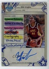 Kiki Iriafen 2024-25 Bowman University Chrome Course Load Autographs card