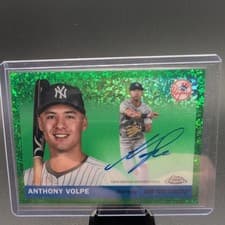 2025 Topps Chrome Platinum Autographs Anthony Volpe #CPA-AV card