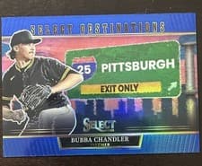 2025 Panini Select Select Destinations Bubba Chandler #18 card