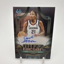 2025-26 Bowman Buzz Factor Autographs Sarah Strong #BZA-SS card