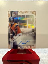 2024 Topps Signature Class Rookie Class Crystal Clear Autographs Troy Franklin #RCC-TF card