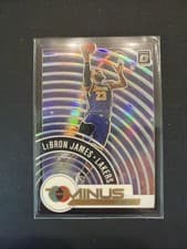 Lebron James 2020 Panini Donruss Optic T Minus 3 2 1 card