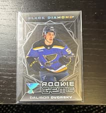 2025-26 Upper Deck Black Diamond Rookie Gems Dalibor Dvorsky #RG-DD card
