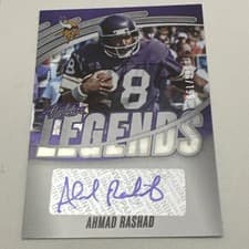 2025 Panini Absolute Absolute Legends Signatures Ahmad Rashad #ALS-ARD card