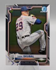 Tarik Skubal 2021 Bowman Chrome card