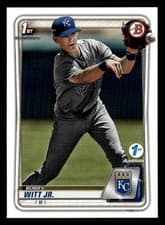 Bobby Witt Jr. 2020 Bowman 1st Edition card