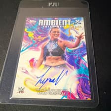 2025 Topps Exalted WWE Wrestling Ambient Autographs Lyra Valkyria #AMA-LVE card
