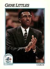 Gene Littles 1991-92 Hoops Base Set card