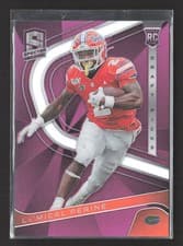 La'Mical Perine 2020 Panini Chronicles Draft Picks Spectra card