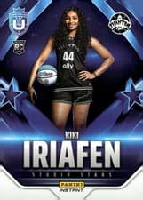 Kiki Iriafen 2026 Panini Instant Unrivaled Studio Stars card