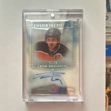 Leon Draisaitl 2020 Upper Deck The Cup 2019-20 Enshrinements card