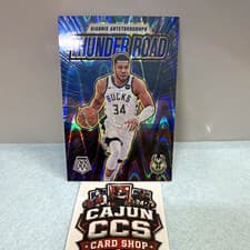 2024-25 Panini Mosaic Thunder Road Giannis Antetokounmpo #9 card