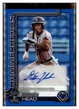 2025 Topps Pro Debut Autographs Dillon Head #PD-140 card