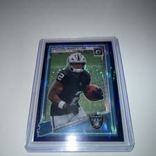 Ashton Jeanty 2025 Panini Donruss Optic card