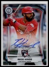 2025 Topps Tribute League Inauguration Autographs Rece Hinds #LIA-RH card