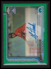 2025 Topps Pro Debut Chrome Autographs Emiliano Teodo #PDC-95 card