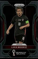Luka Modric 2022 Panini Prizm World Cup card