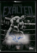 2025 Topps Exalted WWE Wrestling Black and White Signatures Gunther #BWS-GNT card