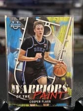 Cooper Flagg 2024-25 Bowman University Chrome Warriors of the Paint card