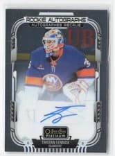 2025-26 O-Pee-Chee Platinum Rookie Autographs Tristan Lennox #R-TL card