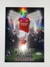 Eberechi Eze 2026 Topps Chrome Premier League Monday Night Lights card