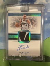 2024-25 Panini Eminence NBA Patch Autographs Zach LaVine #5 card