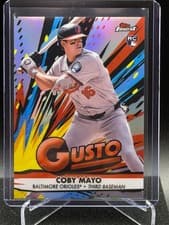 2025 Finest Gusto Coby Mayo #G-32 card