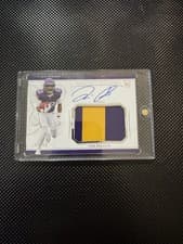 2025 Panini National Treasures Rookie Patch Autographs Tai Felton #180 card