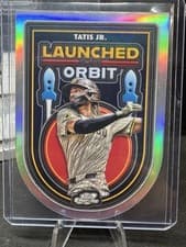 2025 Topps Cosmic Chrome Launched into Orbit Fernando Tatis Jr. #LIO-7 card