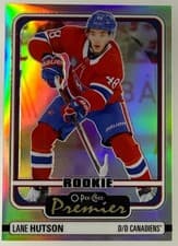 2024-25 O-Pee-Chee Platinum O-Pee-Chee Premier Lane Hutson #OP21 card