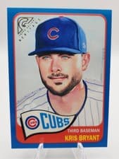 Kris Bryant 2019 Topps Gallery Heritage card