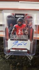 2025 Panini Prizm Draft Picks Sensational Signatures Jerome Ford #83 card