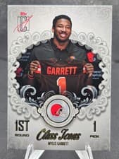 2025 Topps Signature Class Class Icons Myles Garrett #CI-2 card