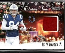 2025 Panini Absolute Holiday Suit Tyler Warren #HS-TWN card