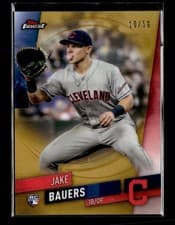 Jake Bauers 2019 Topps Finest card