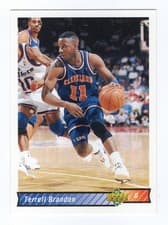 Terrell Brandon 1992-93 Upper Deck Base Set card