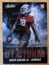 2024 Panini Absolute By Storm Marvin Harrison Jr. #BS-MHJ card