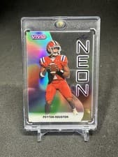 2025 Leaf Vivid Neon Peyton Houston #NB-38 card