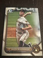 Jacob Misiorowski 2022 Bowman Draft Chrome card