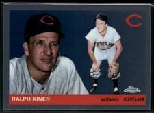 2025 Topps Chrome Platinum 1955 Cards That Never Were Ralph Kiner #55NW-8 card