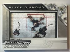 2024-25 Upper Deck Black Diamond Hockey History Patches Brett Hull #HHP-BH card