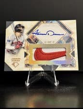 2025 Topps Diamond Icons Autographed Nike Logo Patches Jarren Duran #NLA-JD card