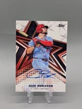 2026 Topps Baseball Stars Autographs Alec Burleson #BSA-AB card