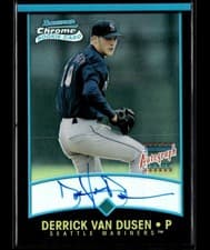 2001 Bowman Chrome Derrick Van Dusen #350