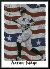Aaron Judge 2025 Topps Archives Cyberstats card