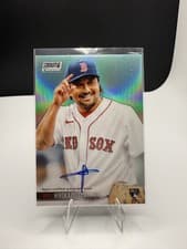 Hirokazu Sawamura 2021 Stadium Club Chrome Autographs card