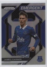 James Garner 2023 Panini Prizm Premier League Emergent card